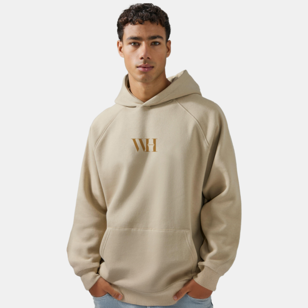 W.H Logo Oversized Hoodie